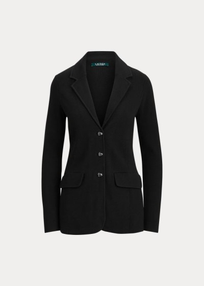 Women's Ralph Lauren Combed Cotton Blazers | 018764KEJ